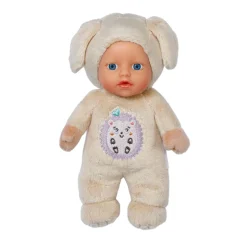 Pop voor Baby's Cutie Wit Hondje - 18cm>Baby Born Outlet