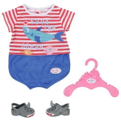 Pyjama met Schoenen Blauw, 43cm>Baby Born Online