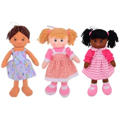 Johntoy Baby Rose Zachte Pop, 40cm. Online