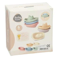 Badbootjes Pastel, 6dlg.><noscript><img width=