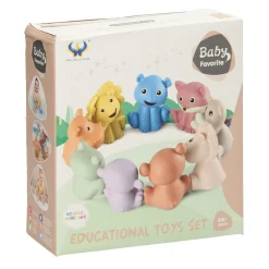 Baddieren Familie Pastel, 9dlg.-