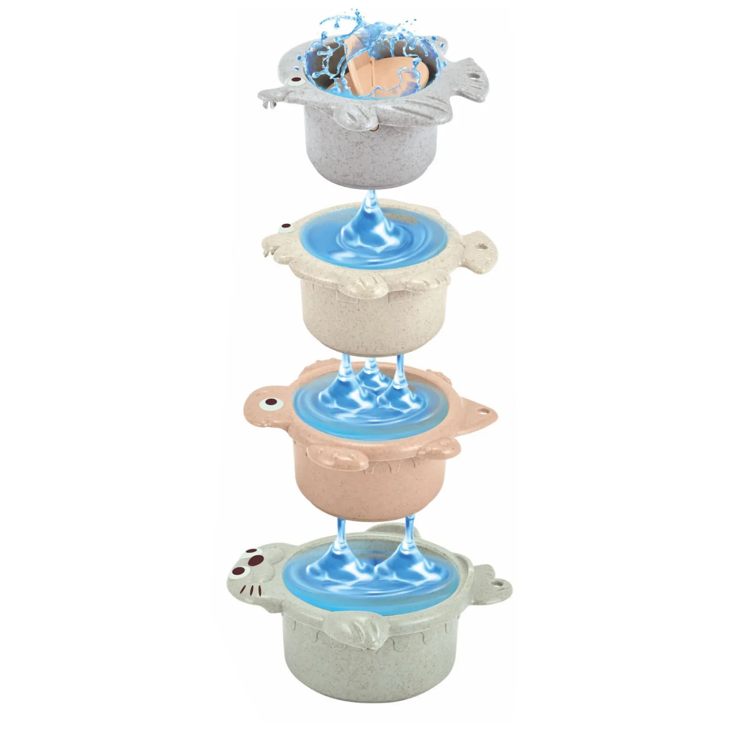 Badspeelset met Waterval Pastel- New