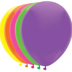 Ballonnen 5 Neonkleuren, 10st.>Haza Witbaard Online