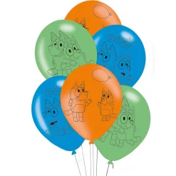 Ballonnen Bluey, 6st. Online