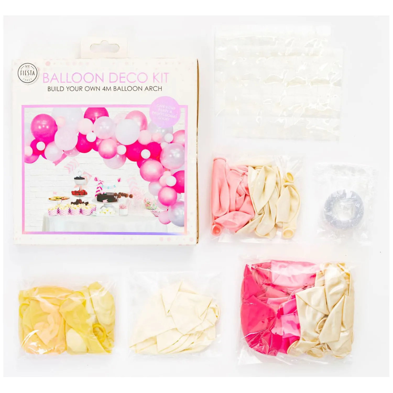 Ballonnen Boog Set Roze>Globos Discount