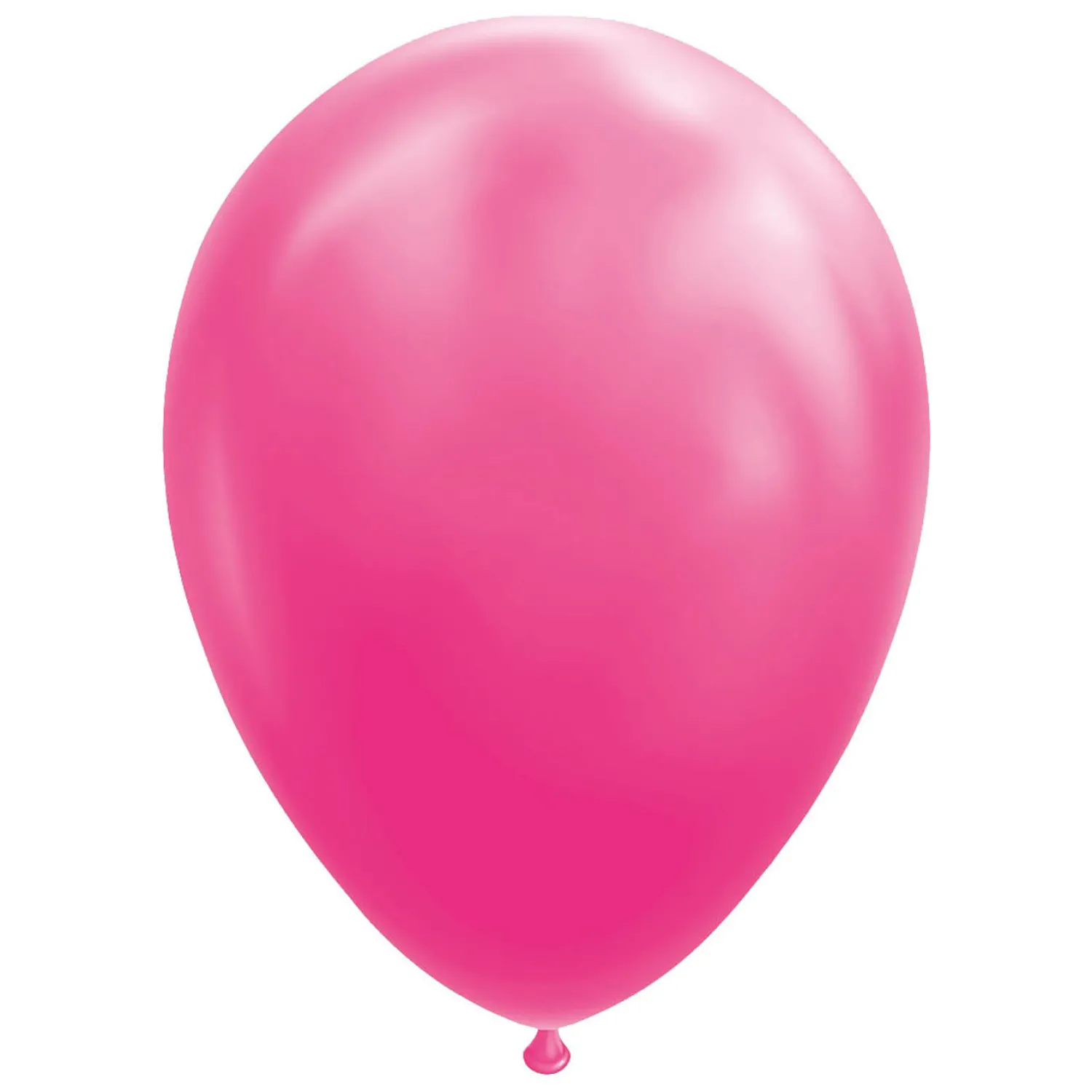 Ballonnen Hard Roze 30cm, 10st.>Globos Outlet
