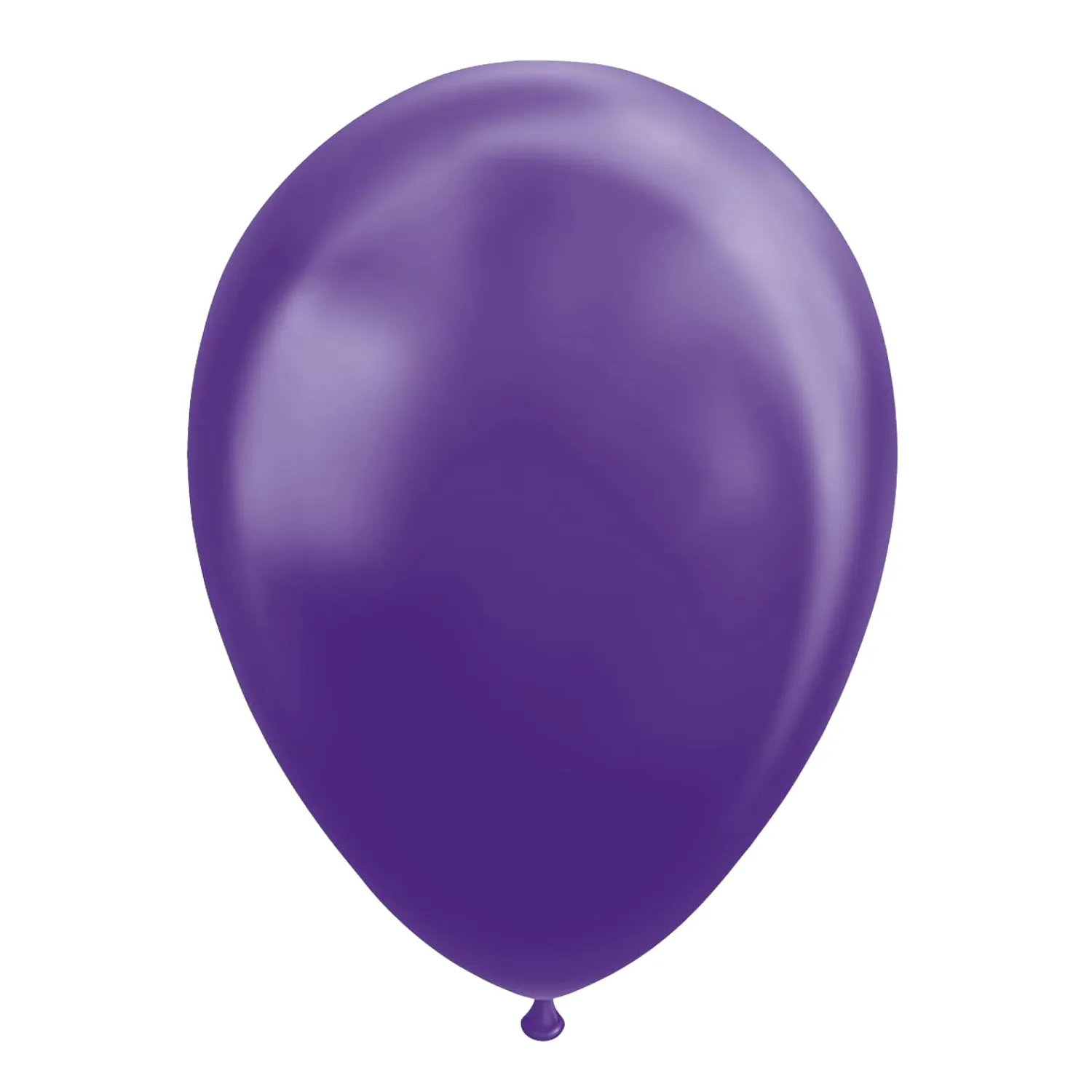 Ballonnen Metallic Paars 30cm, 10st.-Globos