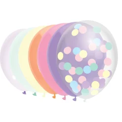 Ballonnen Pastel, 10st.-Haza Witbaard Outlet