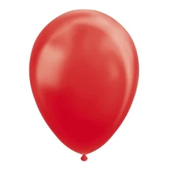 Ballonnen Pearl Rood 30cm, 10st.>Globos Clearance