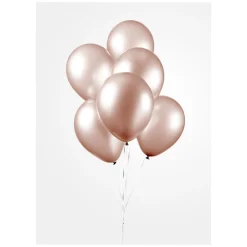 Ballonnen Pearl Rose Goud 30cm, 10st.><noscript><img width=