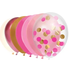 Ballonnen Prinsessenkleuren, 10st.>Haza Witbaard New