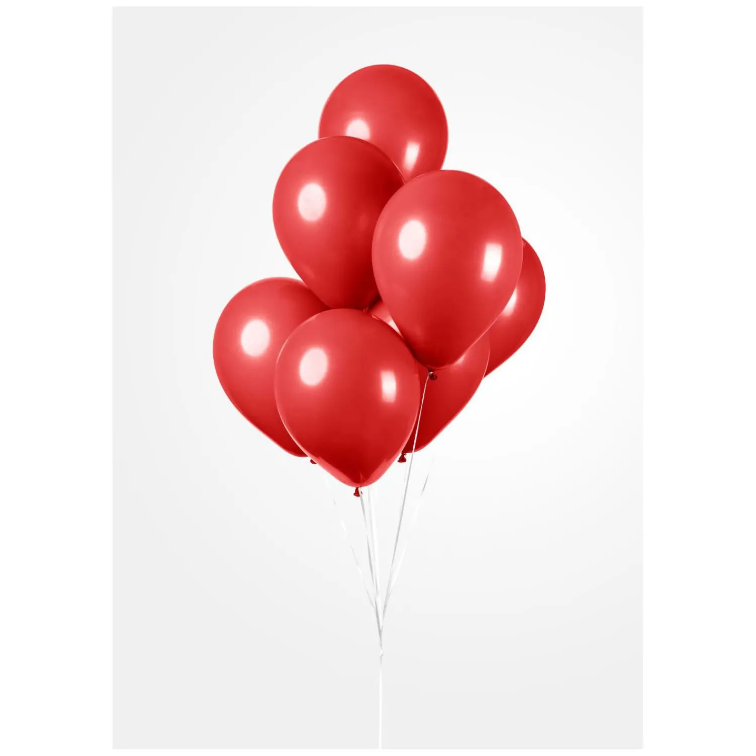 Globos Ballonnen Rood 30cm, 10st. Discount