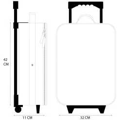 Bambi Trolley Koffer Made to Roll-Vadobag Discount