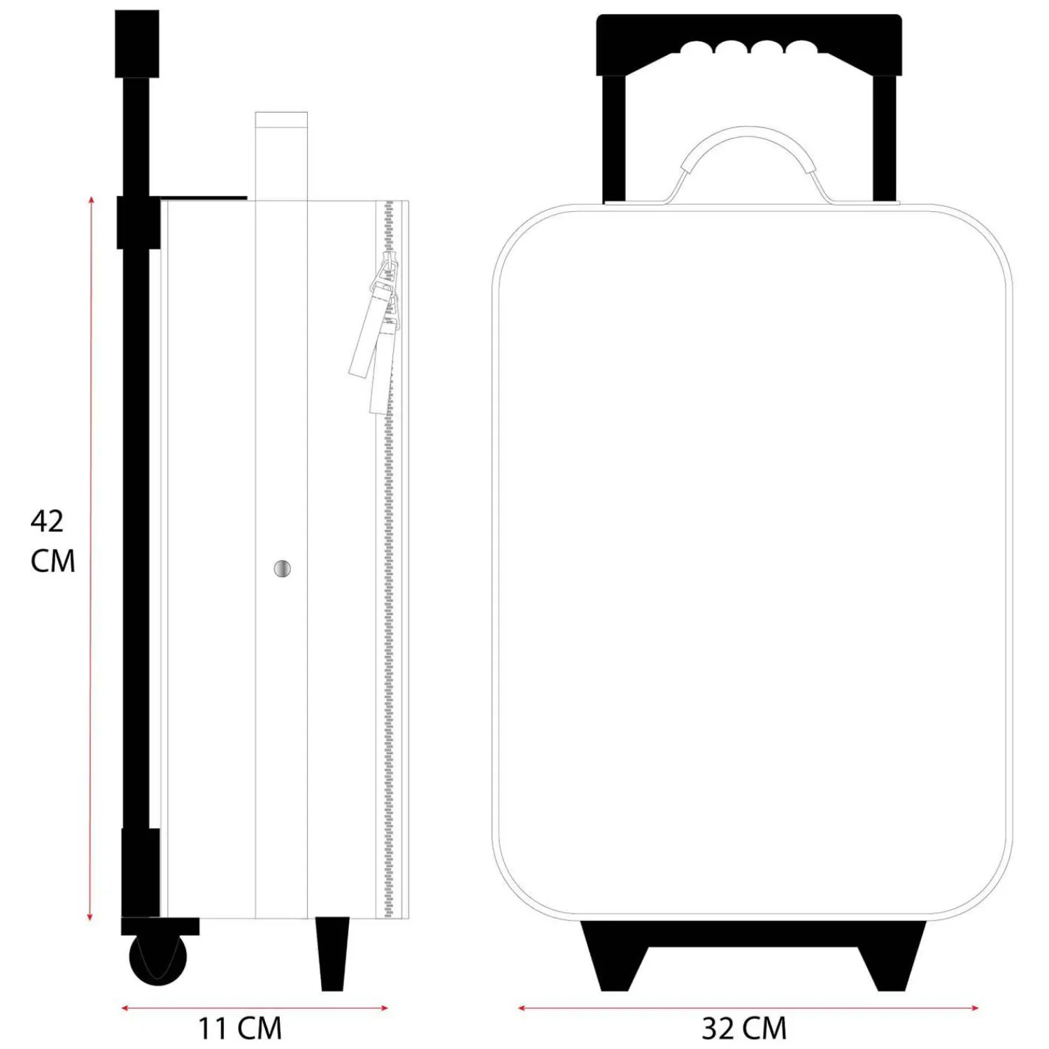 Bambi Trolley Koffer Made to Roll-Vadobag Discount