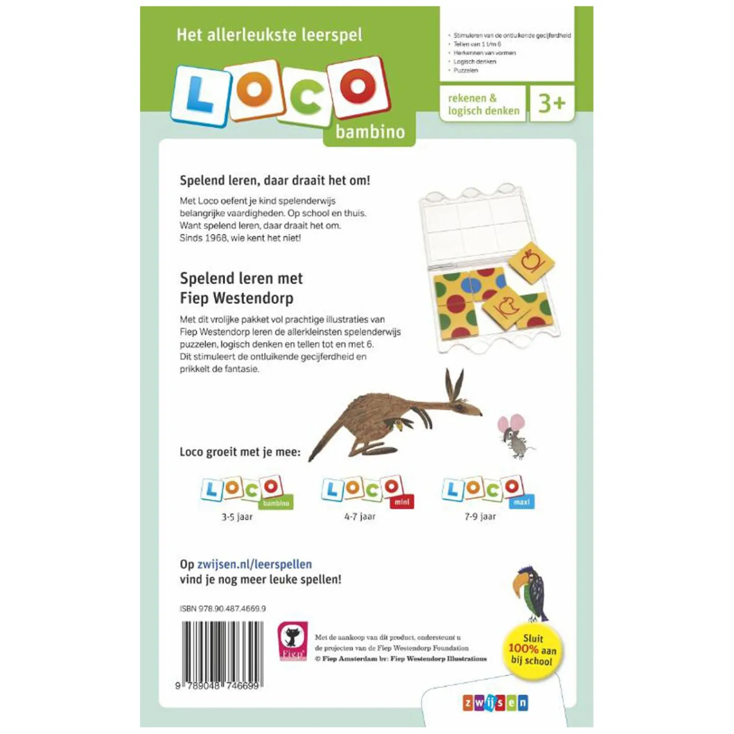 Bambino Loco Pakket Fiep Westendorp spelen & tellen-WPG uitgevers Discount