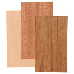 Creativ Company Bamboe Fineer Beuken Eiken Mahonie, 3 Vellen Online