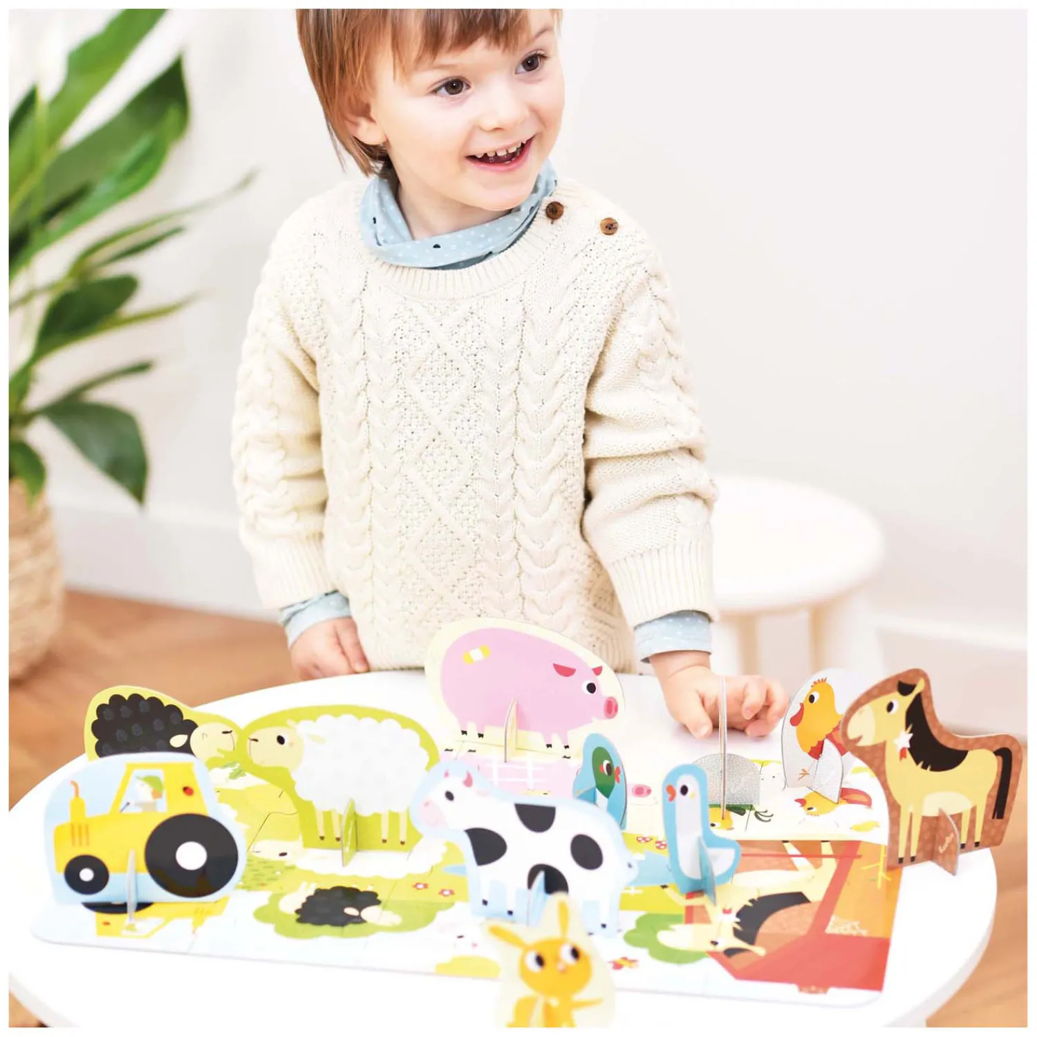 Banana Panda - Figure It Out Puzzel Boerderij - 20st. New