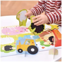 Banana Panda - Figure It Out Puzzel Boerderij - 20st. New