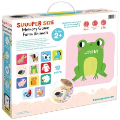 - Grote Memory Spel Boerderijdieren - 24st.-Banana Panda Sale