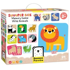 Banana Panda - Grote Memory Spel Wilde Dieren - 24st. Discount