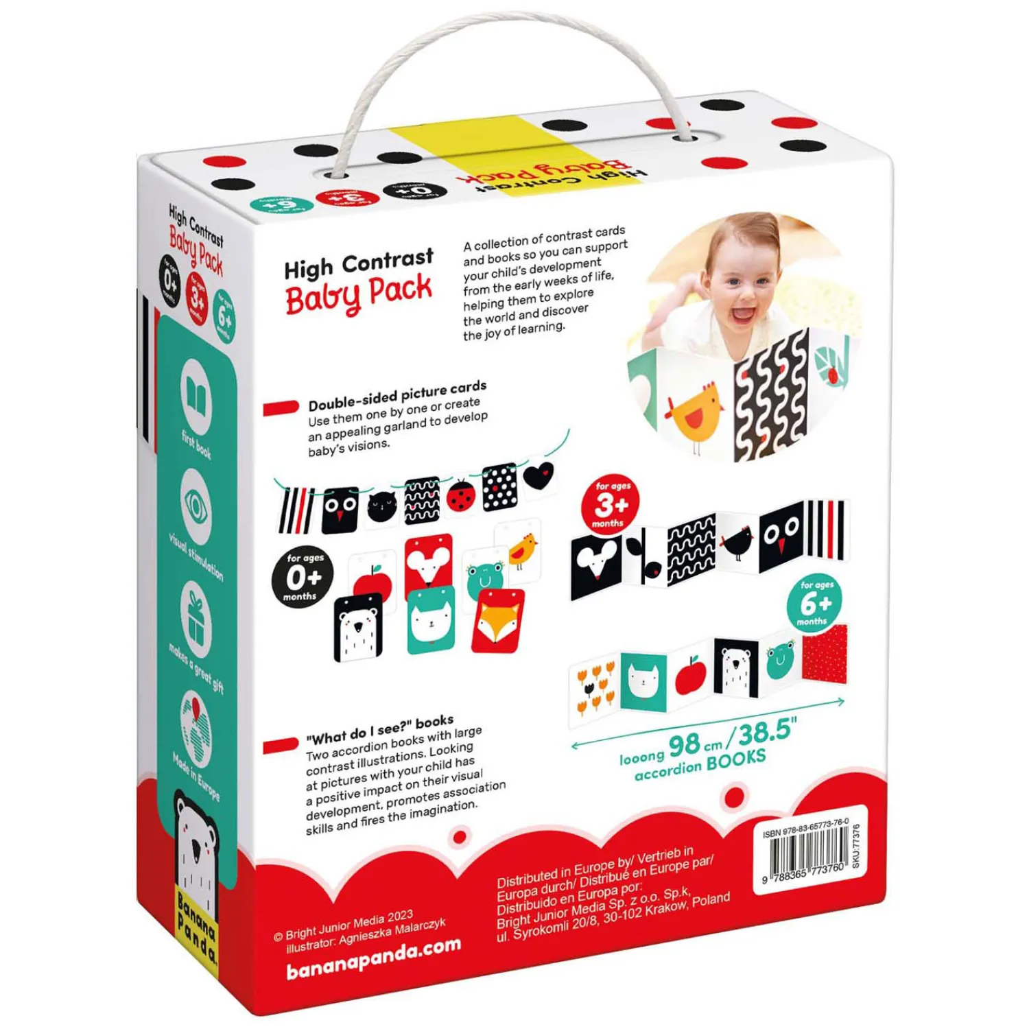 - Hoog Contrast Babyset>Banana Panda Best