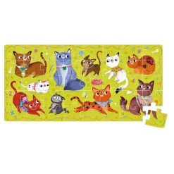 - Ik Hou van Katten Puzzel - 60st.-Banana Panda Online