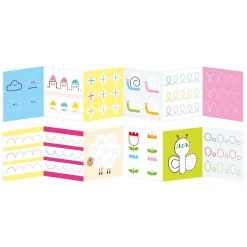 - Kleurboekje Klaar om Beginnerslijnen te Overtrekken-Banana Panda