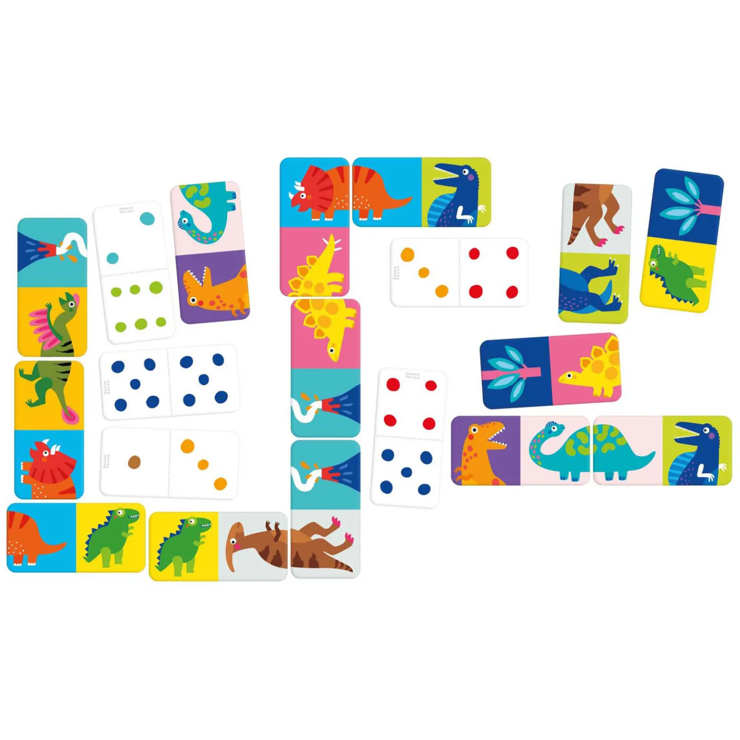 - Laten We Dino Domino Spelen>Banana Panda New