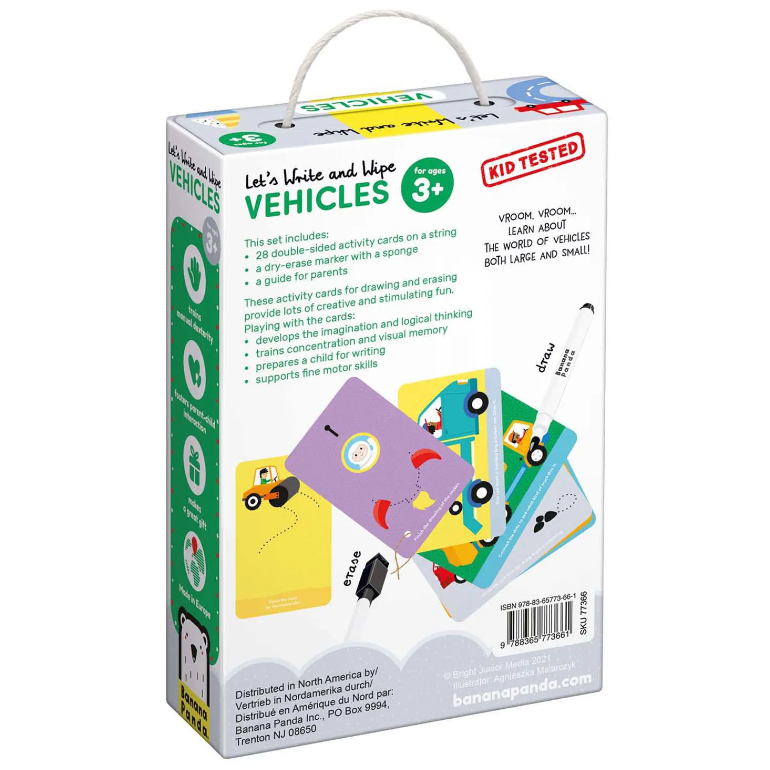 Banana Panda - Laten We Voertuigen Schrijven en Wissen Hot