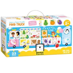 - Maak de Puzzel Passend Foodtruck - 23st.-Banana Panda Discount