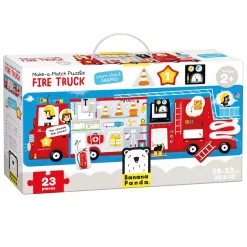 - Maak de Puzzel Passend Brandweerwagen - 23st.>Banana Panda Outlet