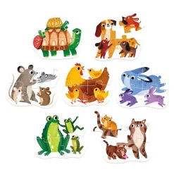 Banana Panda - Mijn Eerste Puzzels Babydieren, 7st. Clearance