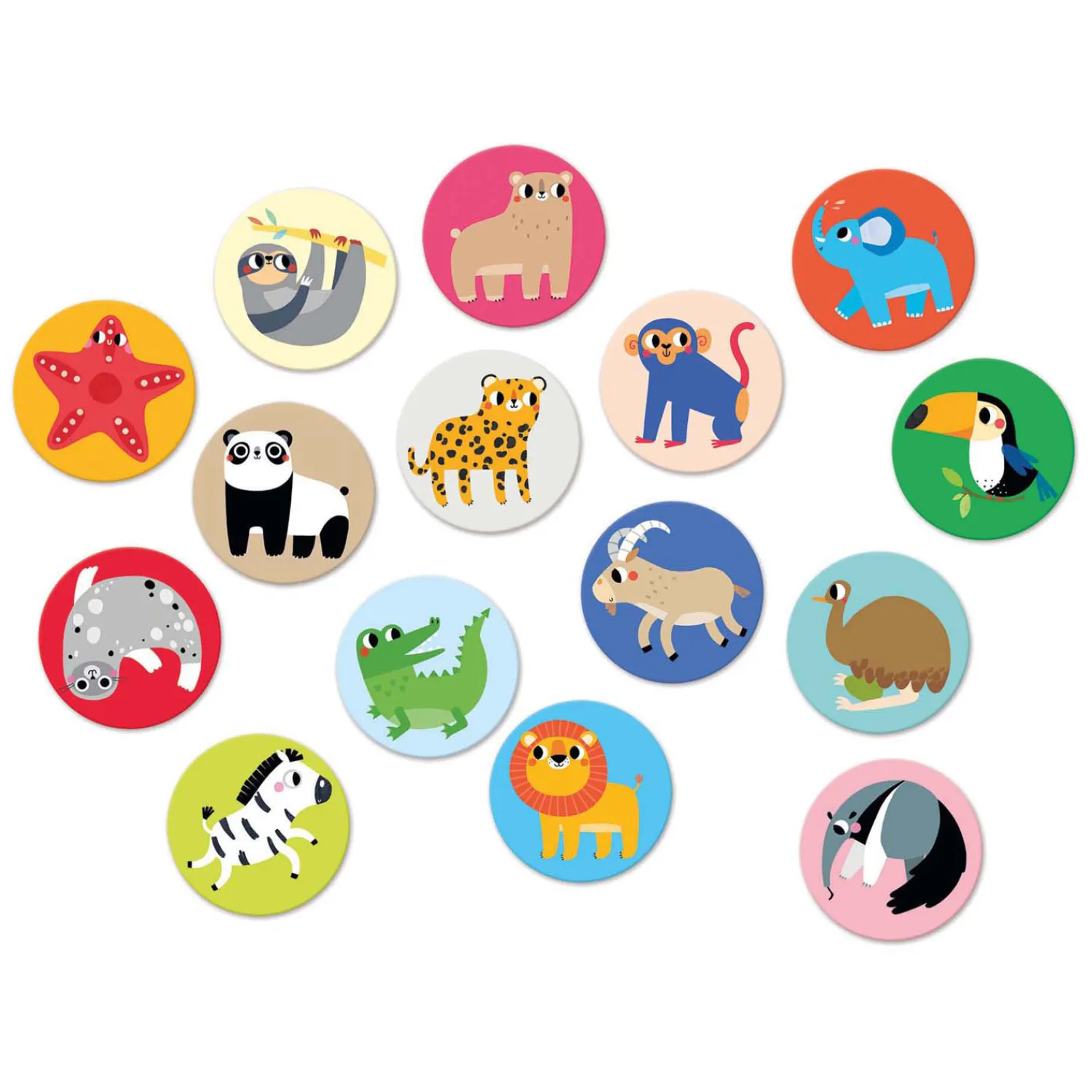 - On-the-Go Memory Spel Wilde Dieren - 30dlg.>Banana Panda Hot