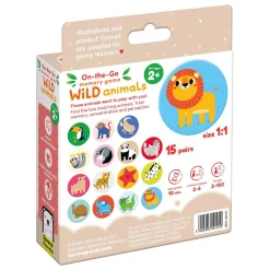 - On-the-Go Memory Spel Wilde Dieren - 30dlg.><noscript><img width=
