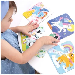 - On-the-Go Puzzel Pony's - 16st.-Banana Panda