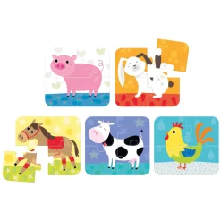 Banana Panda - On-the-Go Puzzel Dieren - 16st. Best