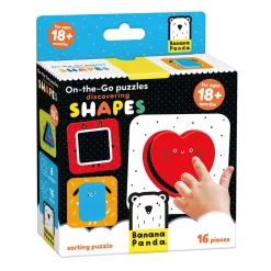 Banana Panda - On-the-Go Puzzel Ontdek Vormen - 16st. Outlet