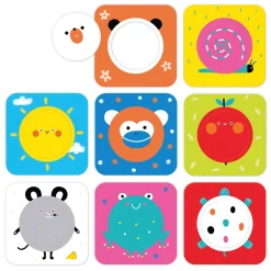 - On-the-Go Puzzel Ontdek Cirkels - 16st.-Banana Panda