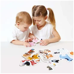 - Oplopende Puzzels Boerderijdieren - 33st.-Banana Panda Hot