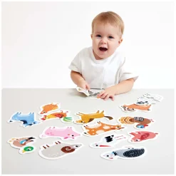 - Oplopende Puzzels Boerderijdieren - 33st.-Banana Panda Hot