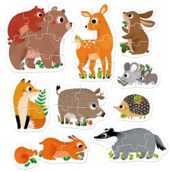 Banana Panda - Oplopende Puzzels Bosdieren - 33st. Discount