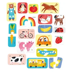 - Puzzelparen Eerste Woorden - 18dlg.>Banana Panda Outlet