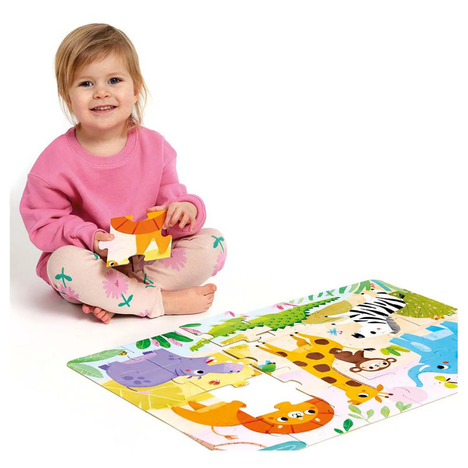 Banana Panda - Wild Jumbo Puzzel Safari - 24st. New