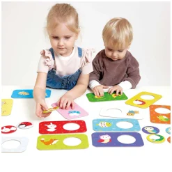 Banana Panda - Zoek Dezelfde Vriendjes Puzzels - 12st. Best