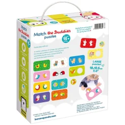 Banana Panda - Zoek Dezelfde Vriendjes Puzzels - 12st. Best