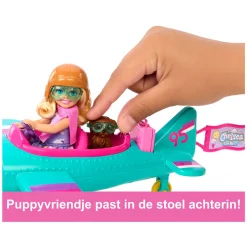 Barbie Chelsea Modepop met Vliegtuig><noscript><img width=