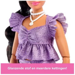 Barbie Deluxe Style - Paarse Shorts><noscript><img width=