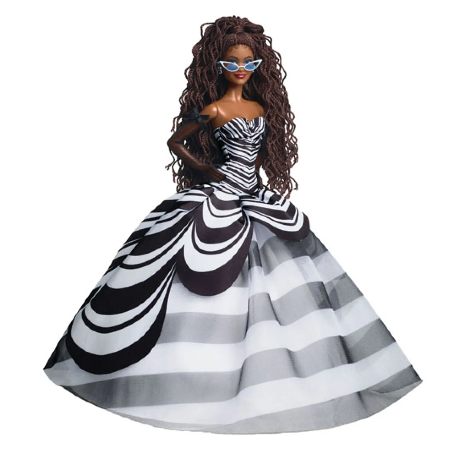 Barbie 65e Blauwe Saffieren Verjaardag Modepop>Mattel Best