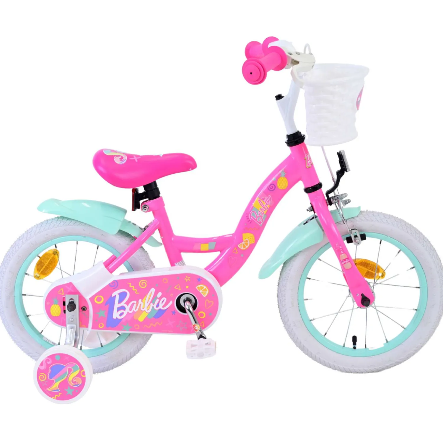 Barbie Fiets - 14 inch - Roze- Outlet
