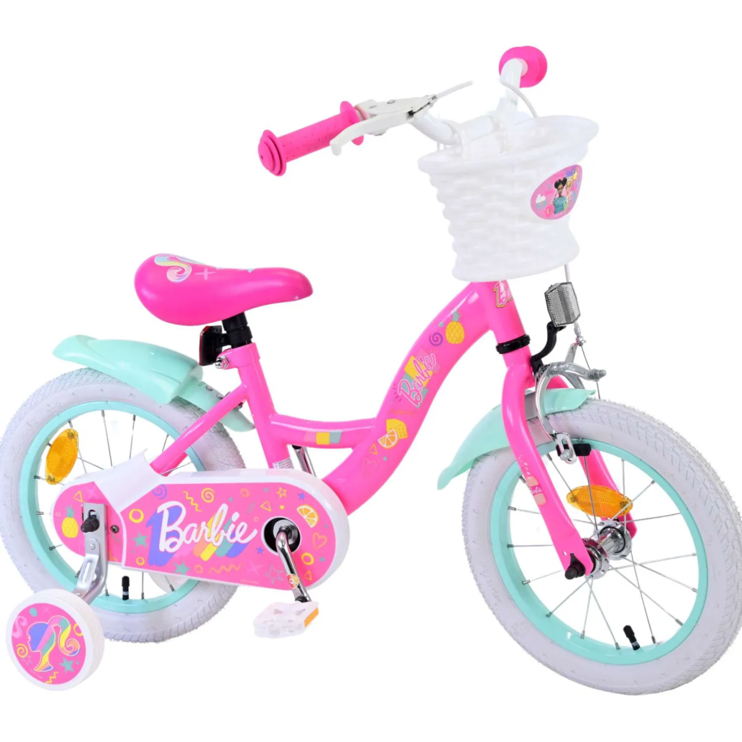 Barbie Fiets - 14 inch - Roze- Outlet